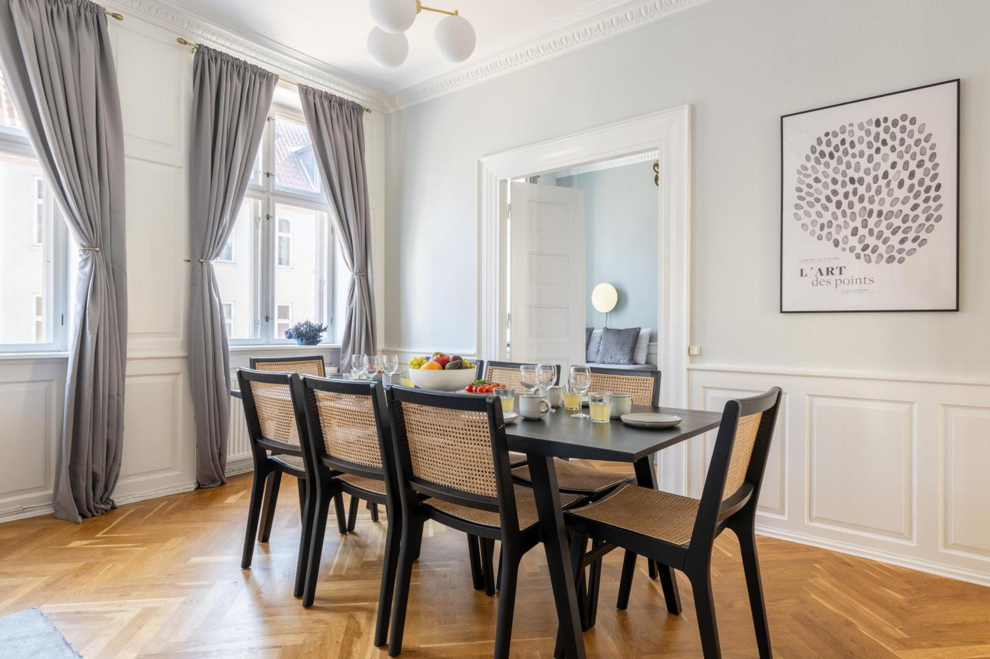 קופנהגן Large Apartment With Canal View In Central Cph City מראה חיצוני תמונה