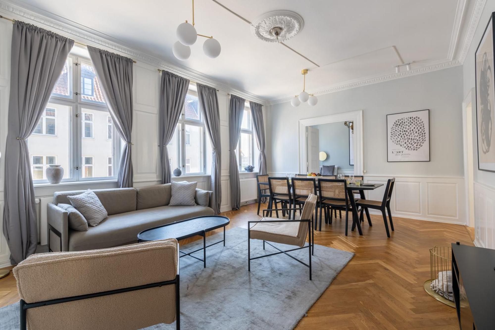 קופנהגן Large Apartment With Canal View In Central Cph City מראה חיצוני תמונה